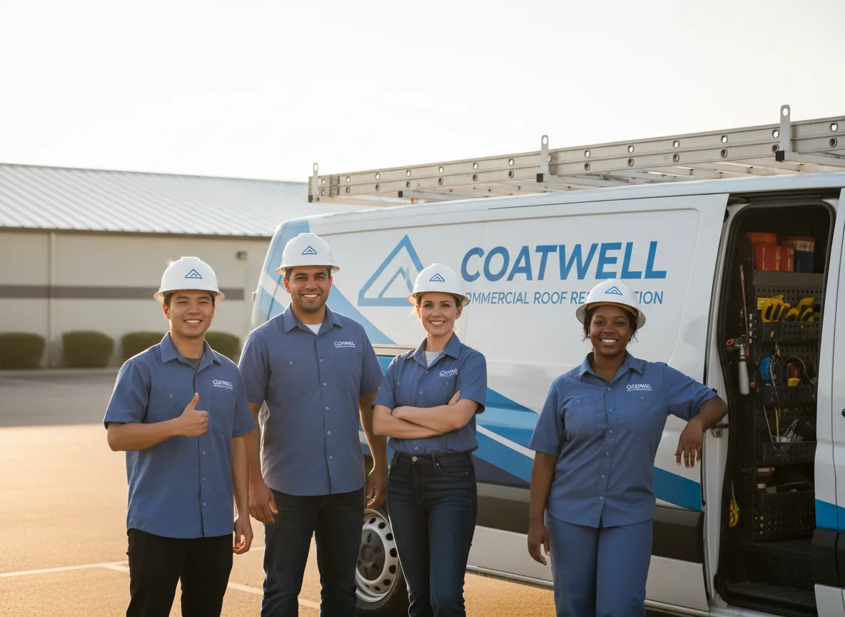 Commercial roof coating company in Spring Green, WI